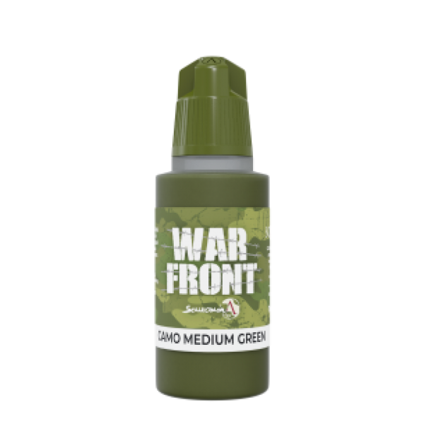 Warfront Range:  CAMO MEDIUM GREEN (1 Bottle 17 ML)