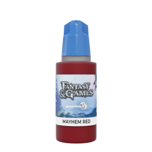 Fantasy & Games Range: MAYHEM RED (1 Bottle 17 ML)