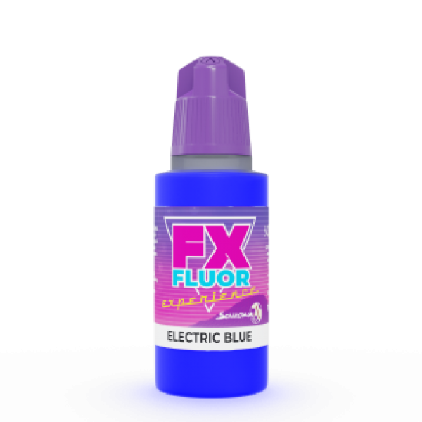 Scale Color Range:  ELECTRIC BLUE (1 Bottle 17 ML)