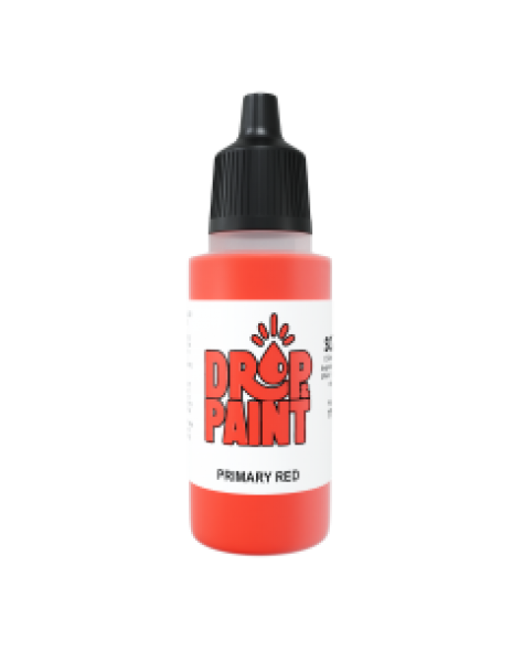 Drop & Paint Range: PRIMARY RED (1 Bottle 17 ML)