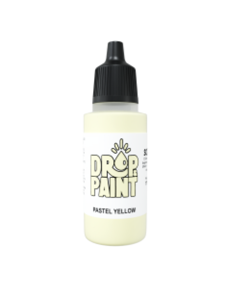 Drop & Paint Range: PASTEL YELLOW  (1 Bottle 17 ML)