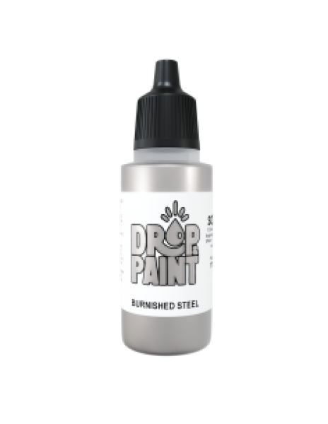 Drop & Paint Range: BURNISHED STEEL (1 Bottle 17 ML)