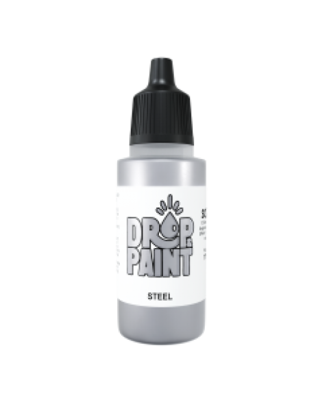 Drop & Paint Range: STEEL (1 Bottle 17 ML)