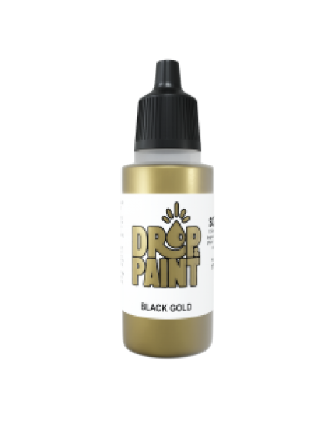Drop & Paint Range: BLACK GOLD  (1 Bottle 17 ML)