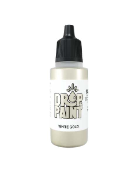 Drop & Paint Range: WHITE GOLD (1 Bottle 17 ML)