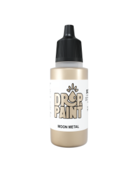 Drop & Paint Range: MOON METAL  (1 Bottle 17 ML)