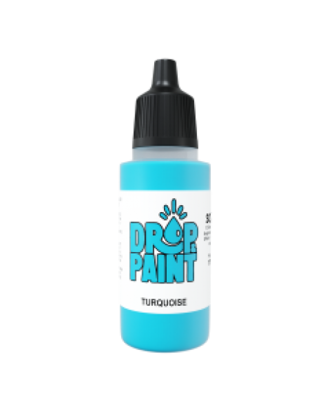Drop & Paint Range: TURQUOISE (1 Bottle 17 ML)