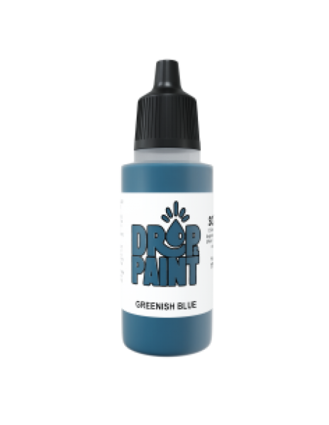 Drop & Paint Range: GREENISH BLUE (1 Bottle 17 ML)