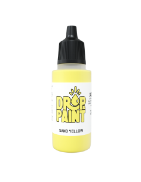 Drop & Paint Range: SAND YELLOW  (1 Bottle 17 ML)