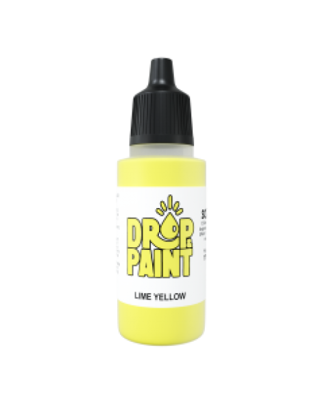 Drop & Paint Range: LIME YELLOW (1 Bottle 17 ML)