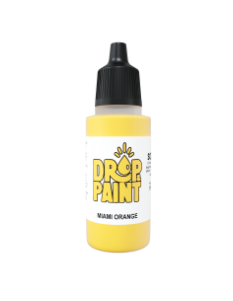 Drop & Paint Range: MIAMI ORANGE (1 Bottle 17 ML)