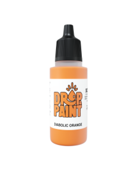 Drop & Paint Range: DIABOLIC ORANGE (1 Bottle 17 ML)