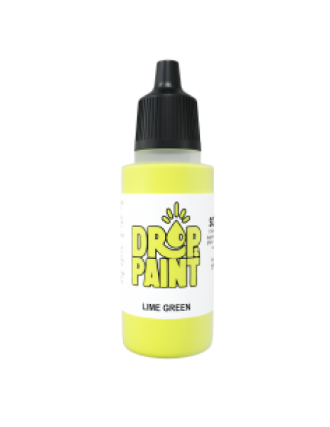 Drop & Paint Range: LIME GREEN (1 Bottle 17 ML)
