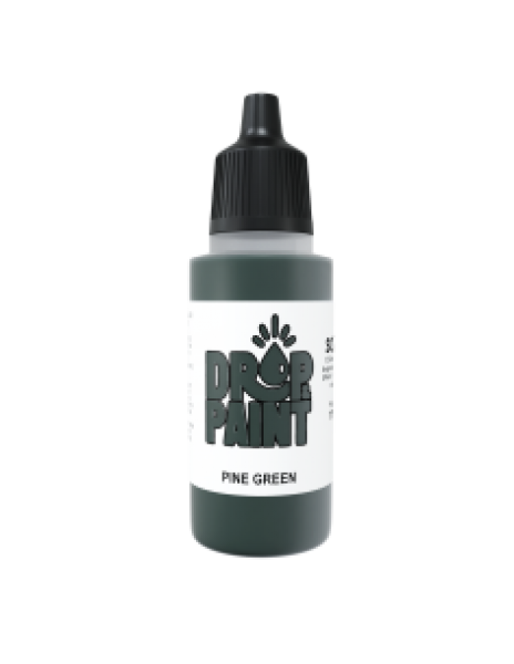 Drop & Paint Range: PINE GREEN  (1 Bottle 17 ML)