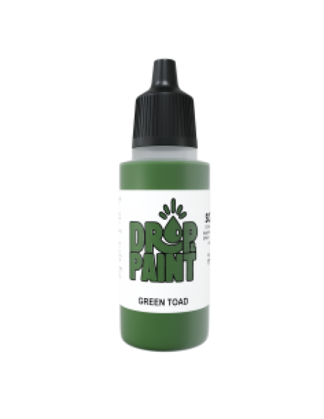 Drop & Paint Range: GREEN TOAD (1 Bottle 17 ML)