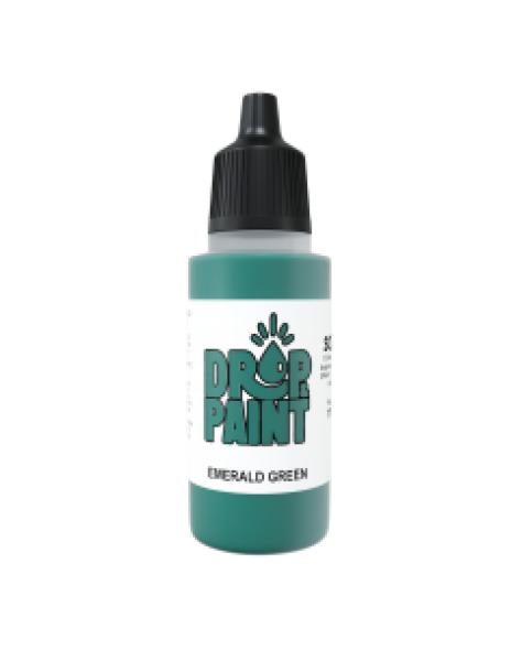 Drop & Paint Range: EMERALD GREEN (1 Bottle 17 ML)