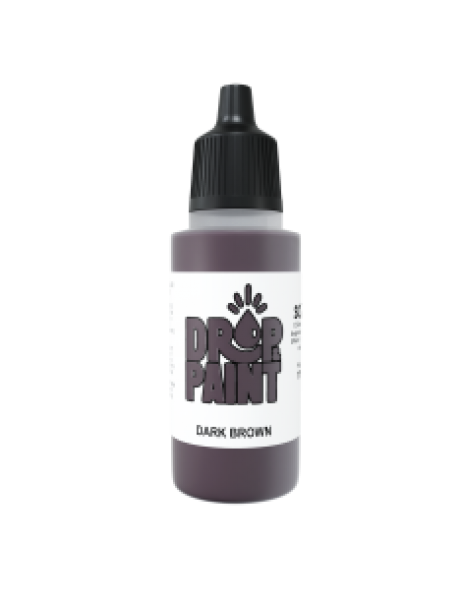 Drop & Paint Range: DARK BROWN (1 Bottle 17 ML)