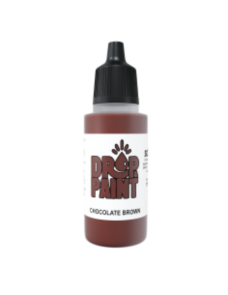 Drop & Paint Range: CHOCOLATE BROWN  (1 Bottle 17 ML)