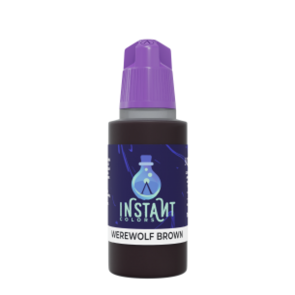 Instant Colors Range: WEREWOLF BROWN (1 Bottle 17 ML)