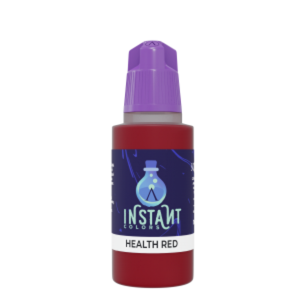Instant Colors Range: HEALTH RED (1 Bottle 17 ML)