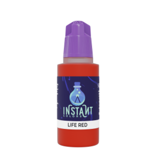 Instant Colors Range: LIFE RED (1 Bottle 17 ML)