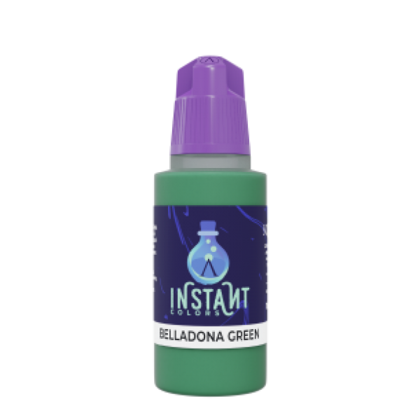 Instant Colors Range: BELLADONNA GREEN (1 Bottle 17 ML)