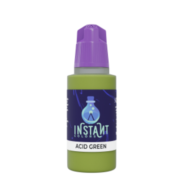Instant Colors Range: ACID GREEN (1 Bottle 17 ML)