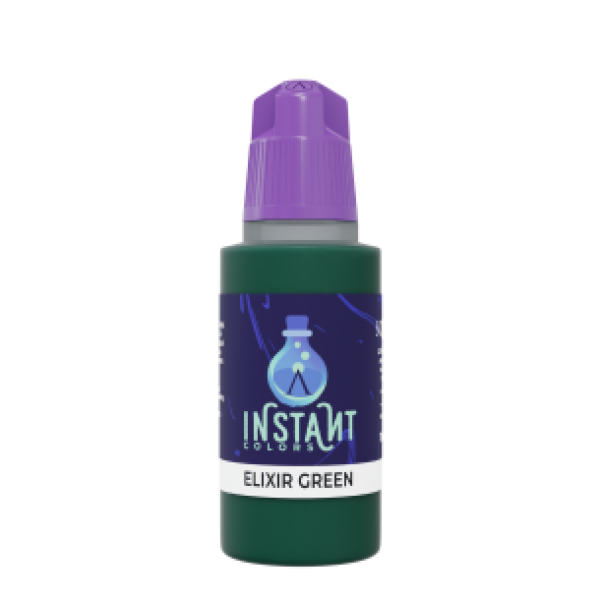 Instant Colors Range: ELIXIR GREEN (1 Bottle 17 ML)
