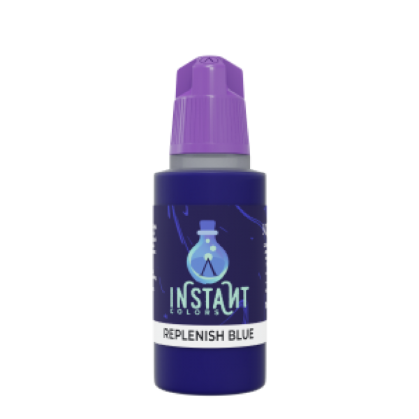 Instant Colors Range: REPLENISH BLUE (1 Bottle 17 ML)