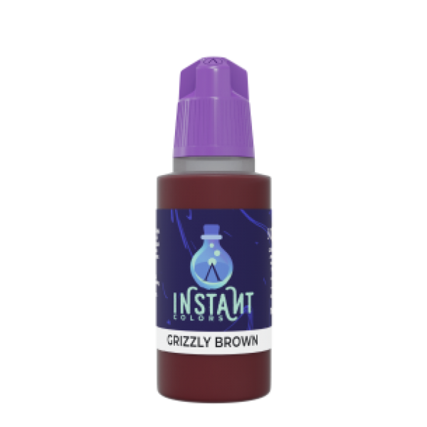 Instant Colors Range: GRIZZLY BROWN (1 Bottle 17 ML)