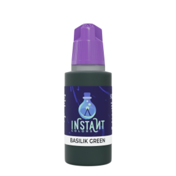 Instant Colors Range: BASILISK GREEN (1 Bottle 17 ML)