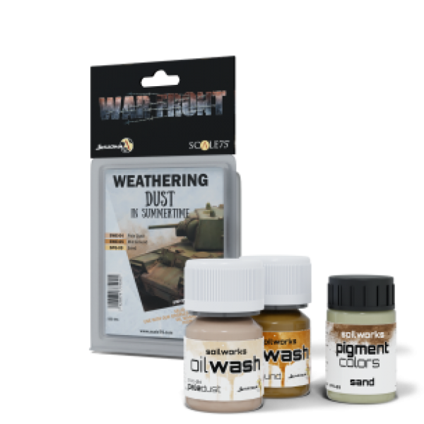 Warfront Range: Paint Set - DUST IN SUMMERTIME (3 Bottles 17 ML)