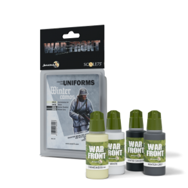 Warfront Range: Paint Set - WINTER CAMOS (4 Bottles 17 ML)