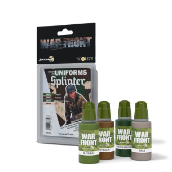 Warfront Range: Paint Set - SPLINTER (4 Bottles 17 ML)