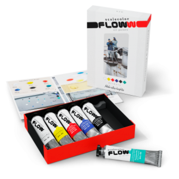 Scalecolor Flow Range: PRIMARY (6 Tubes 20 ML)