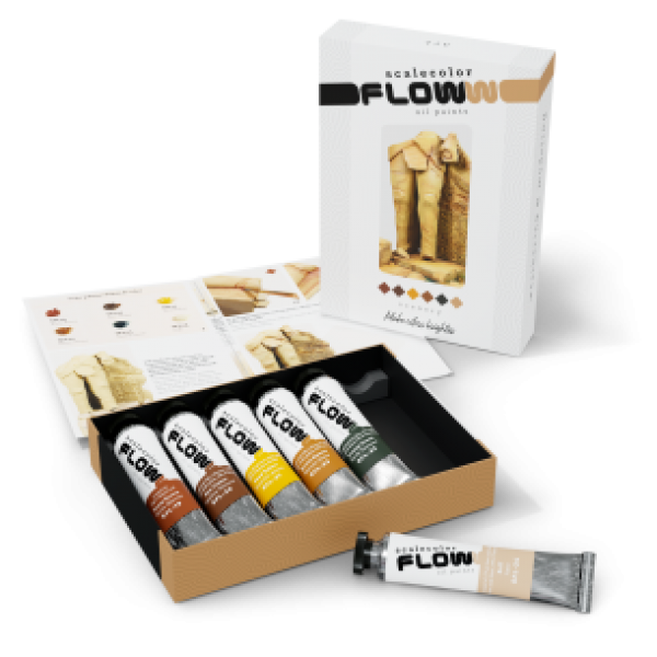 Scalecolor Flow Range: SCENERY (6 Tubes 20 ML)