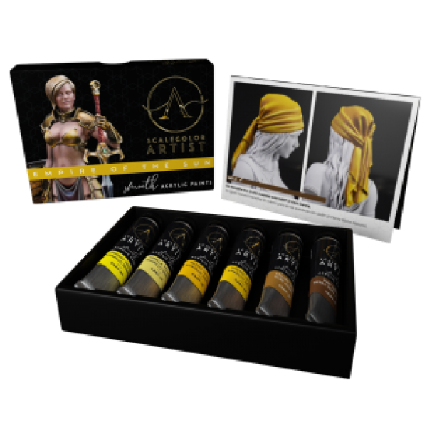 Artist Scalecolor Range: Paint Sets - EMPIRE OF THE SUN (6 Tubes 20 ML)