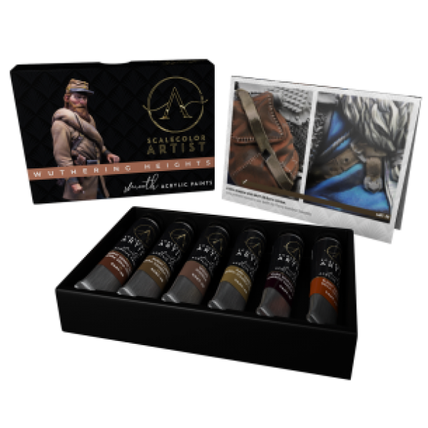Artist Scalecolor Range: Paint Sets - WUTHERING HEIGHTS (6 Tubes 20 ML)