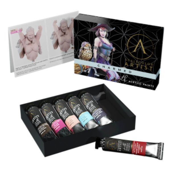 Artist Scalecolor Range: Paint Sets - CHARMED (6 Tubes 20 ML)