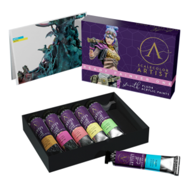 Artist Scalecolor Range: Paint Sets - READY PAINTER ONE (6 Tubes 20 ML)