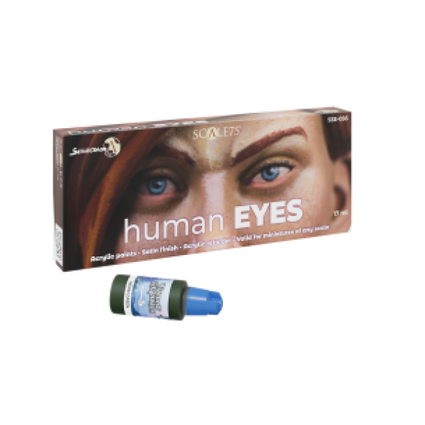 Scale Color Range: Paint Set - HUMAN EYES (8 Bottles 17 ML)
