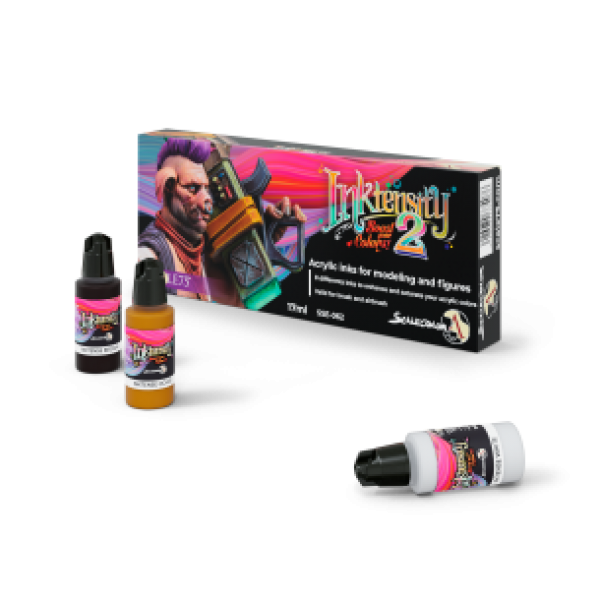 Scale Color Range: Paint Set - INKTENSITY 2 (8 Bottles 17 ML)