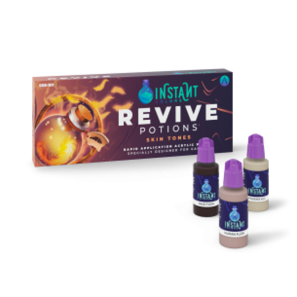 Instant Colors Range: Paint Set - REVIVE POTIONS (8 Bottles 17 ML)