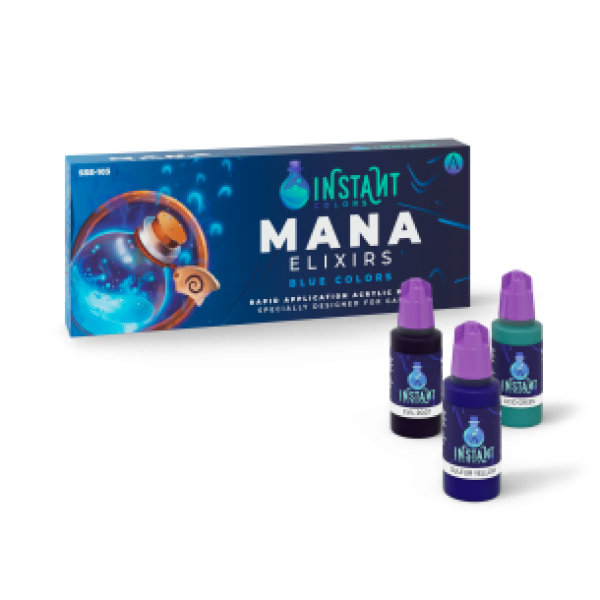 Instant Colors Range: Paint Set - MANA ELIXIR (8 Bottles 17 ML)