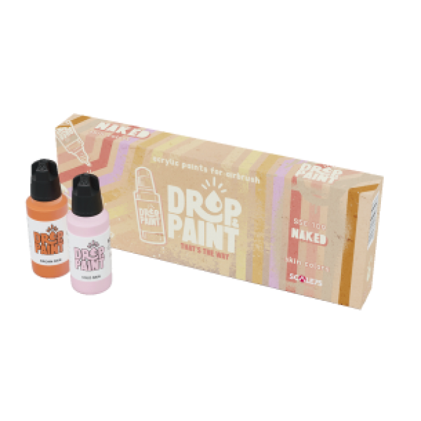 Drop & Paint Range: Paint Set - NAKED (8 Bottles 17 ML)