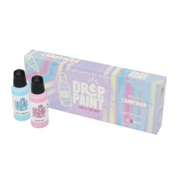 Drop & Paint Range: Paint Set - CANDYMAN (8 Bottles 17 ML)