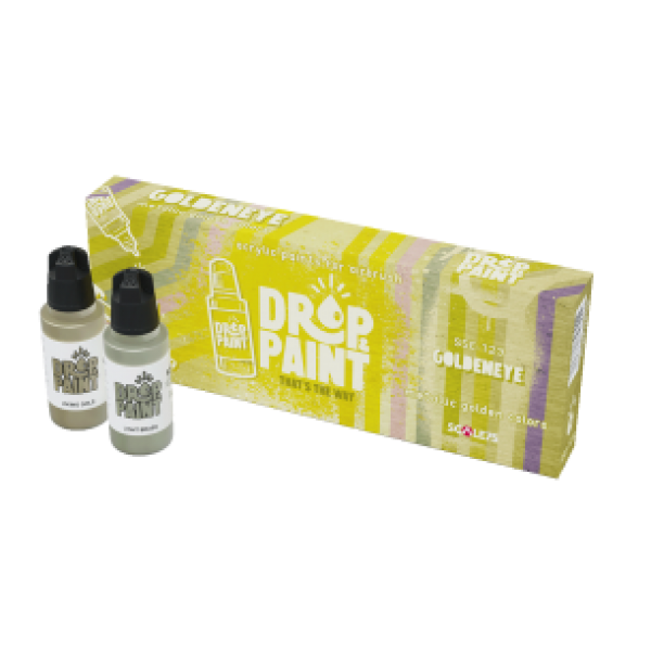 Drop & Paint Range: Paint Set - GOLDENEYE (8 Bottles 17 ML)