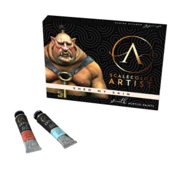 Artist Scalecolor Range: Paint Sets - SHED MY SKIN (12 Tubes 20 ML)