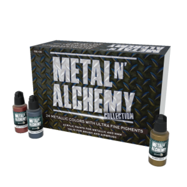 Scale Color Range: Paint Set - MNA COLLECTION - 24 COLORES (24 Bottles 17 ML)