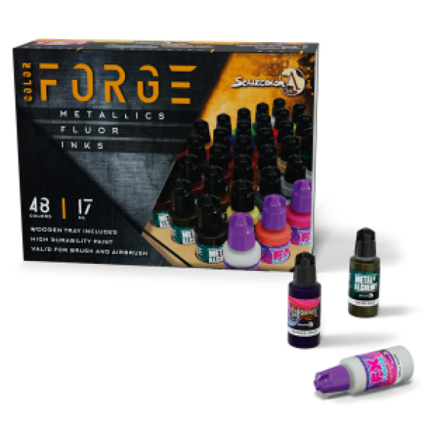 Scale Color Range: Paint Set - COLOR FORGE COLLECTION (48 Bottles 17 ML)